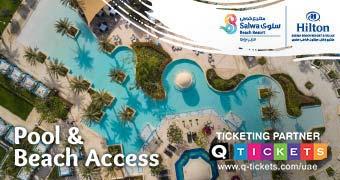 Resort Pool and Beach Access
