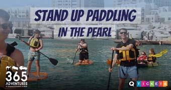 Stand Up Paddleboarding in the Pearl