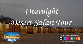 Overnight Desert Safari Tour (19 Hrs)